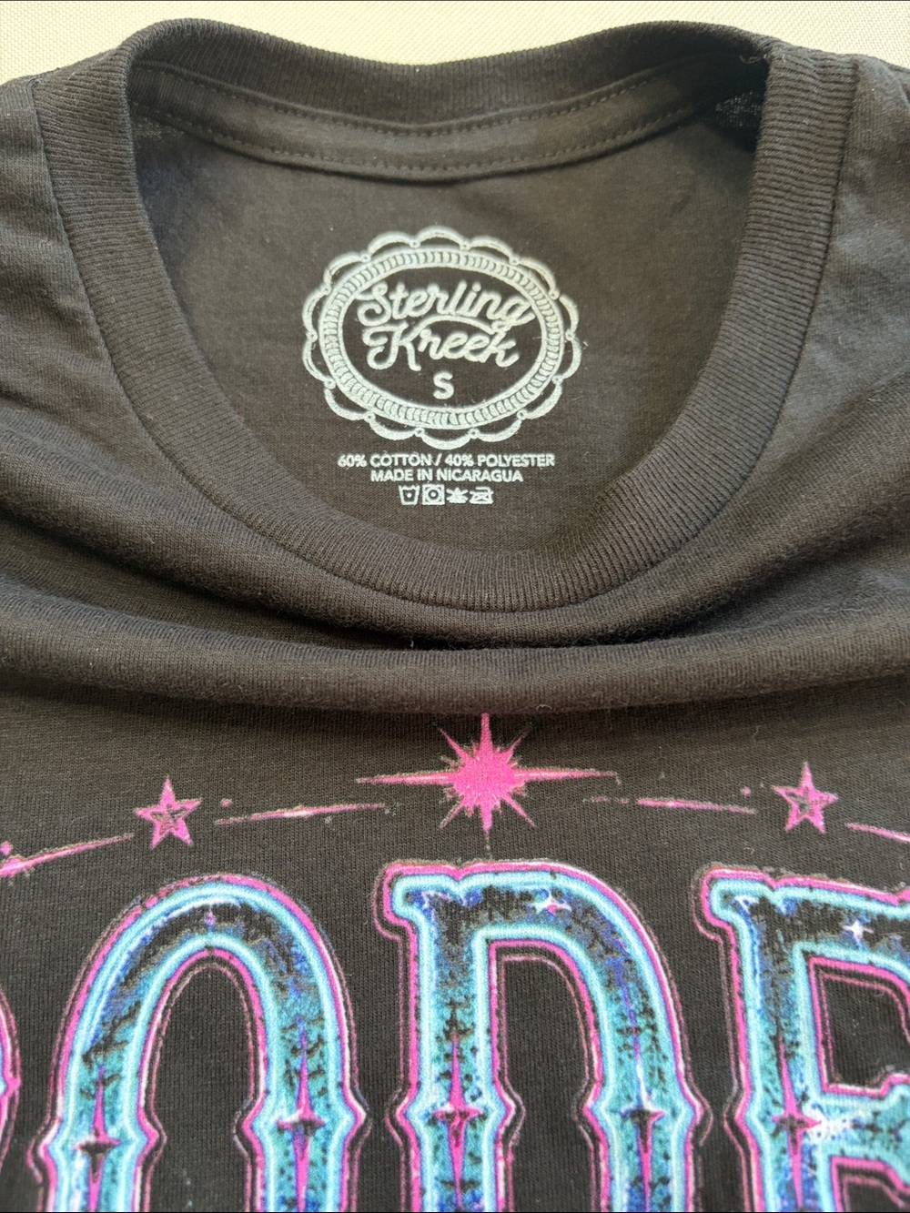 NWT Neon Rodeo Road Tee - Picture 2 of 4